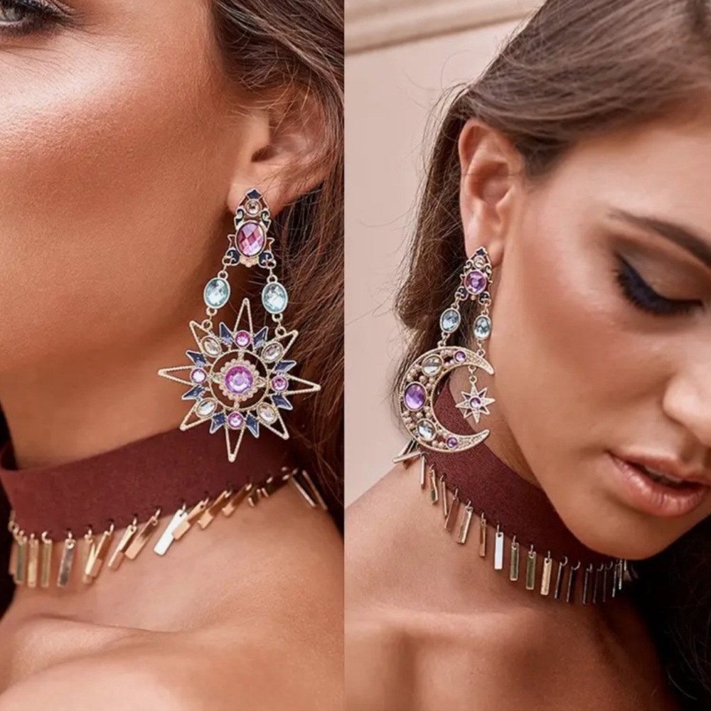 NEW Sun & Moon Earrings